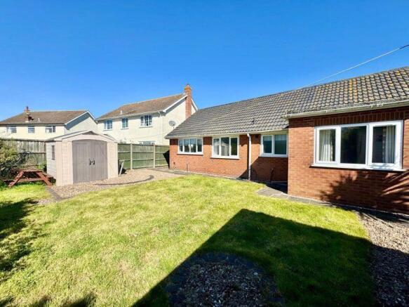 Rear garden