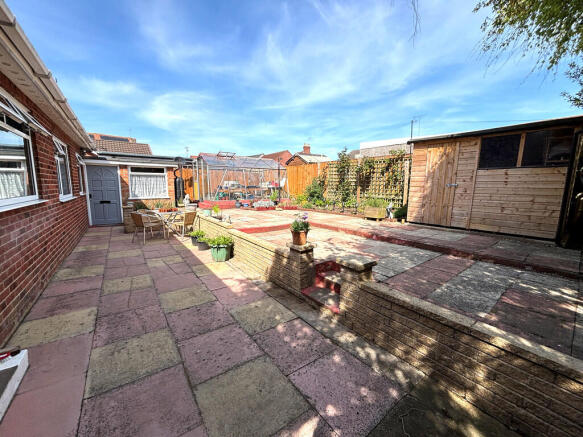 Rear garden