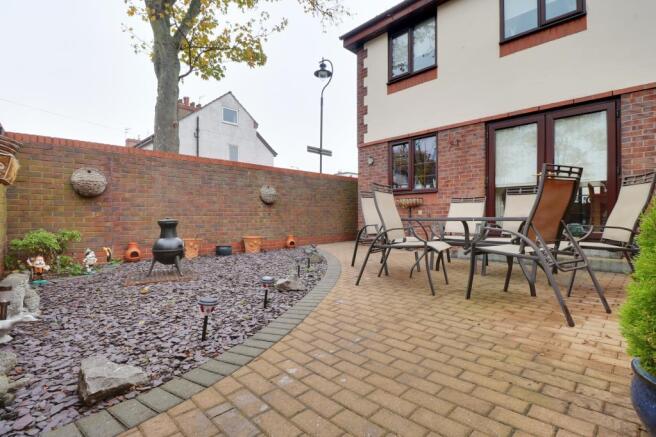 Rear garden
