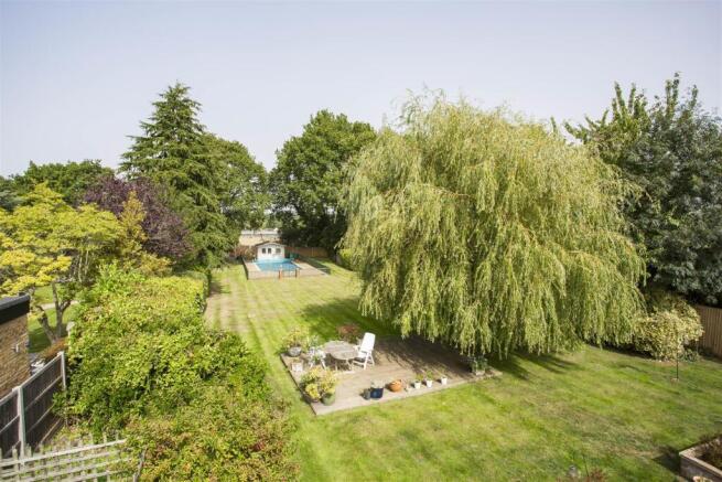 Elevated view of Garden