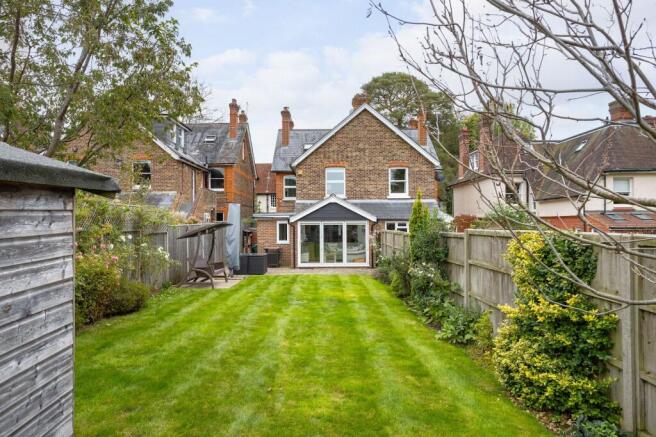 Rear garden