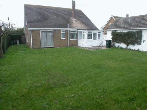 Rear of Property