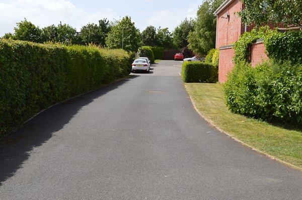 road to property