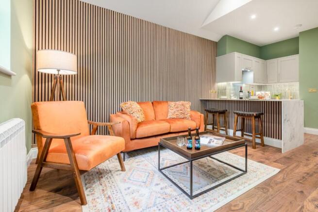 The Studio - Open plan living and kitchen