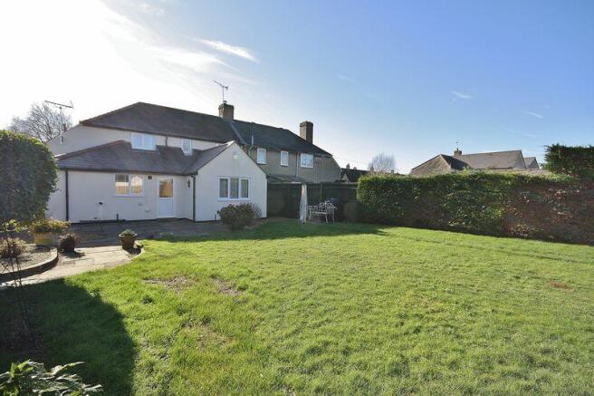 Rear of Property