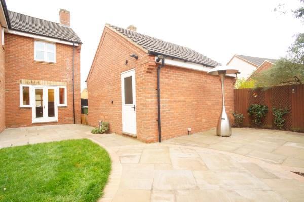 Detached Garage & Patio
