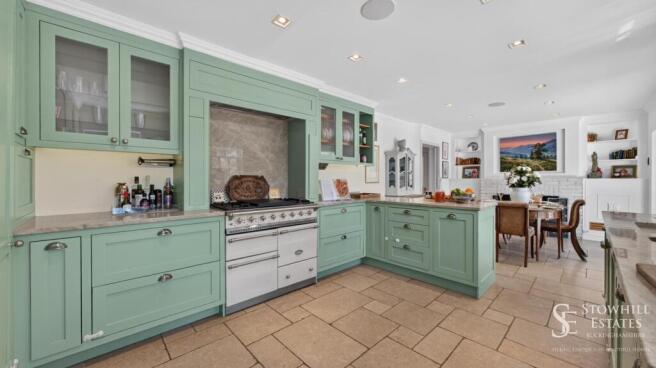 Kitchen and range oven