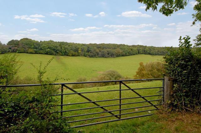 Views over adjoining farmland
