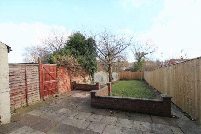 Rear garden