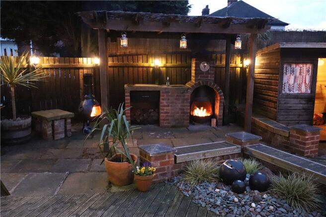 Rear Garden Evening