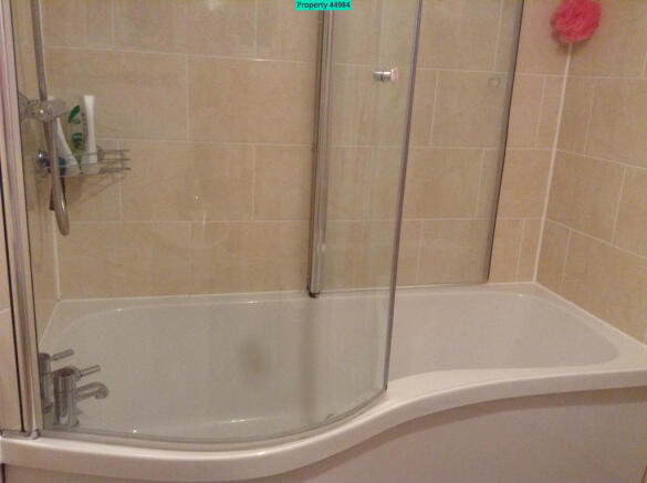 Over bath shower