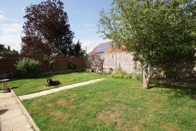 Rear garden