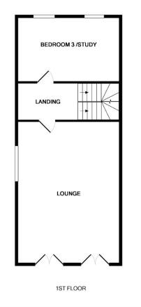 second floor plan