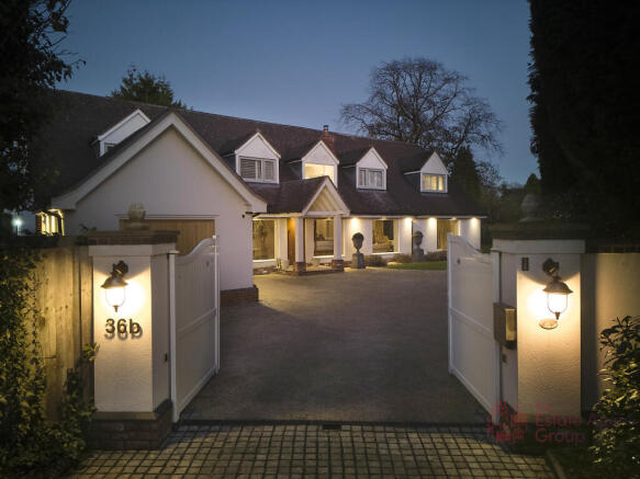 Front of house and gates