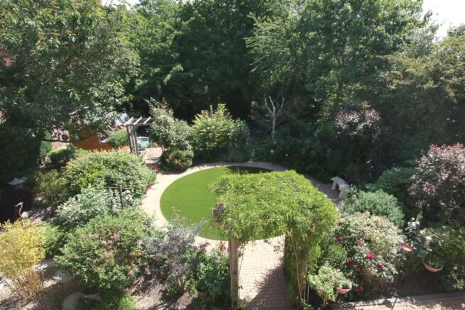 OUTLOOK OVER REAR GARDEN