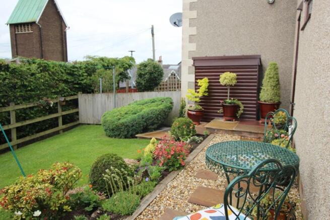 Rear garden