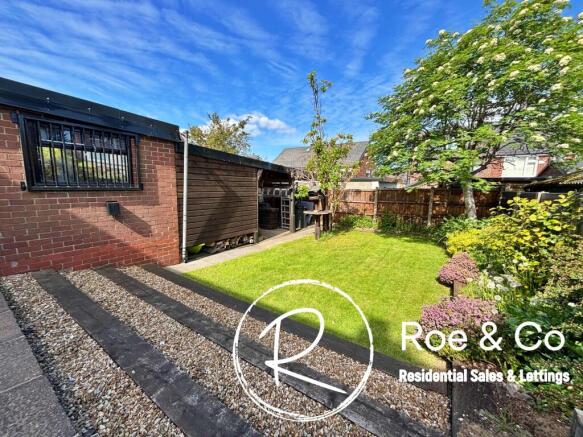 Rear garden