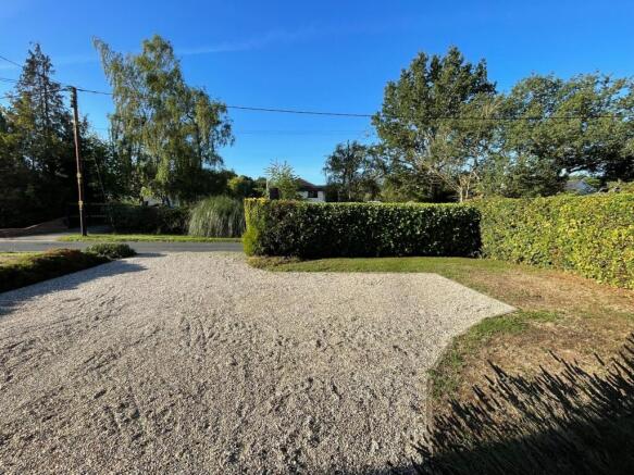 view of driveway from sitting room