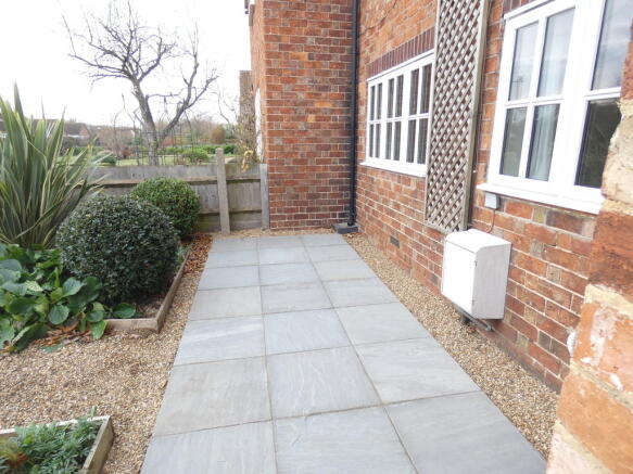 front patio area