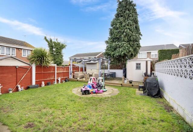 Rear gardens