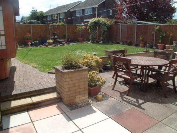 Rear garden