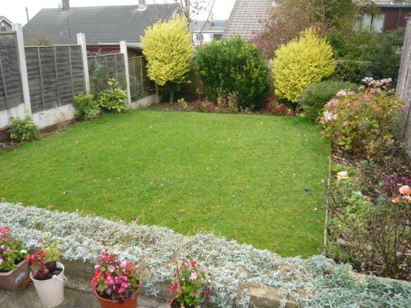 Rear garden