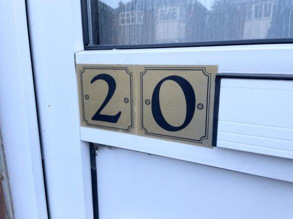 Number plaque