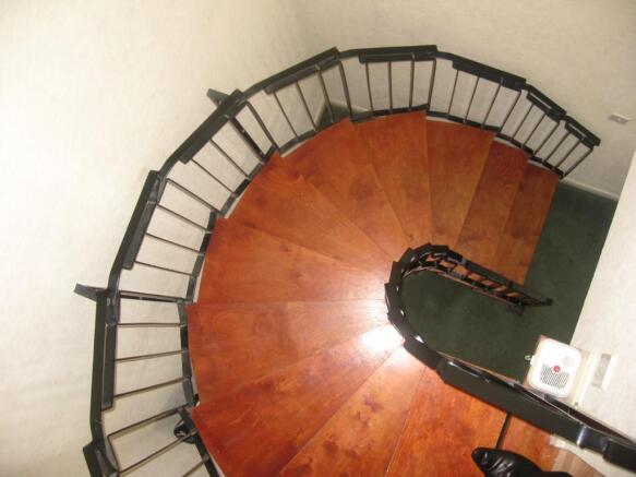 The spiral staircase