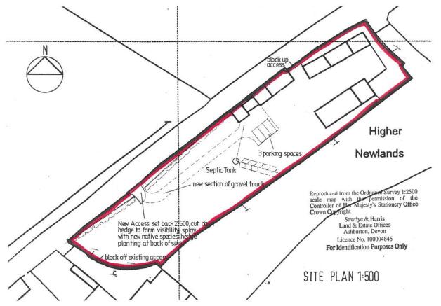 Lot 1 (not to scale)