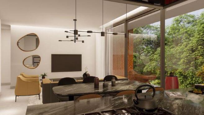 Living area artist