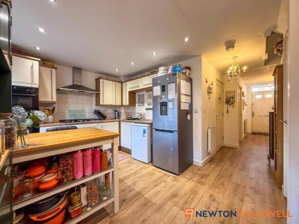 Breakfast Kitchen & Hallway