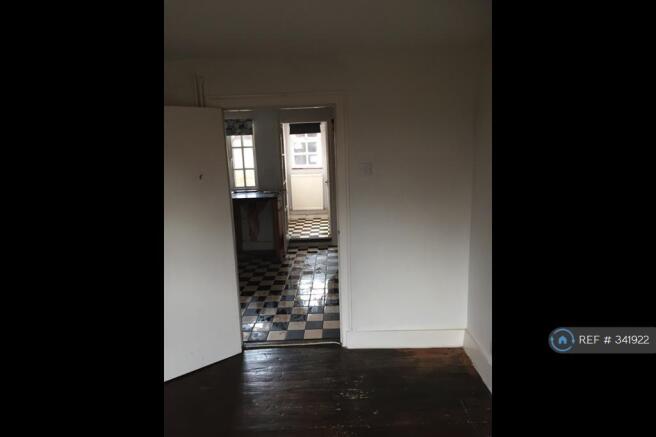 View From Sitting Room To Kitchen