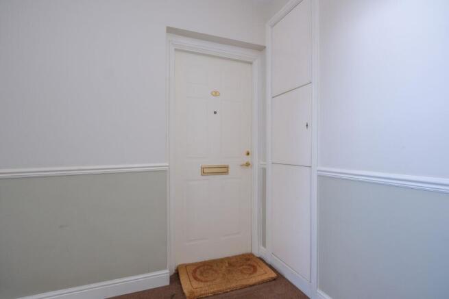 Front door to the apartment