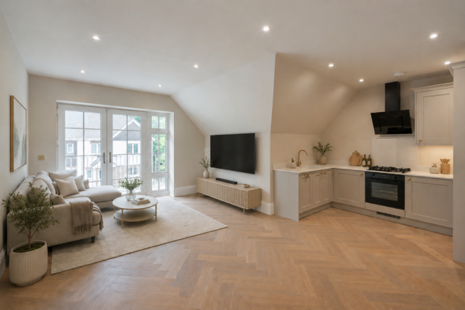 this room has been virtually staged