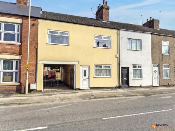 2-bed terraced on Belvoir Road, Coalville, LE67, £170,000