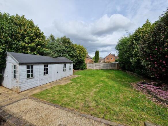 Rear Garden & Summer House