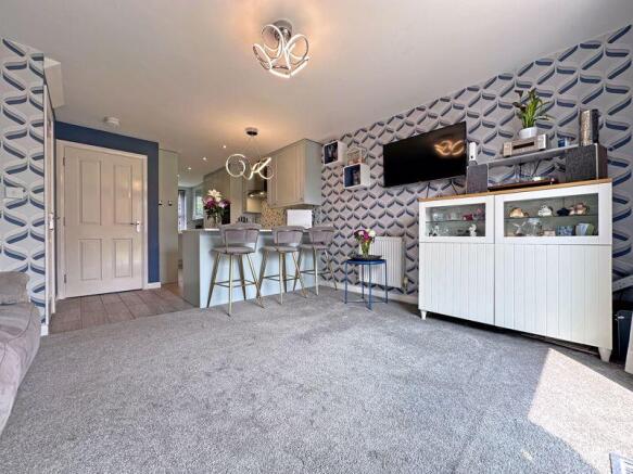 Living/Kitchen/Dining Room