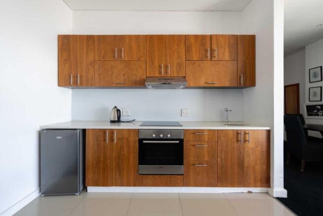 Kitchenette of smallest Flatlet