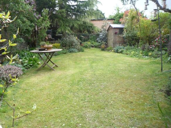 Rear garden