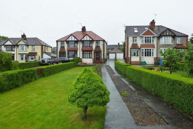 front of property 