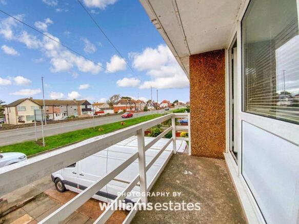 front balcony