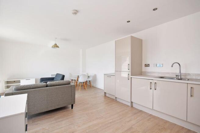 Open plan kitchen