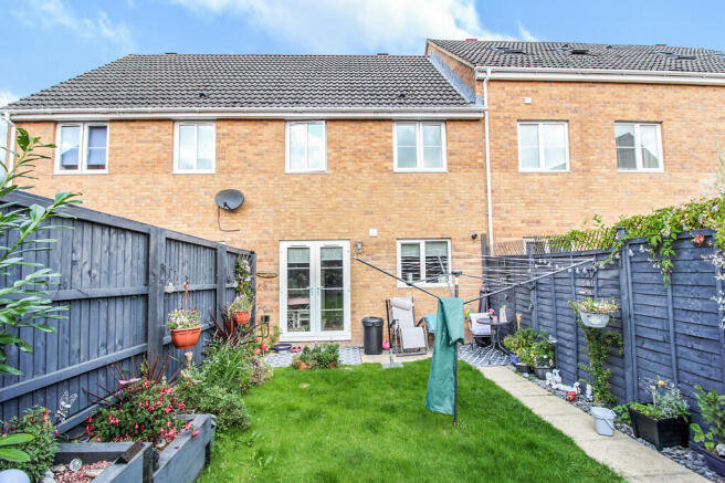 Rear garden