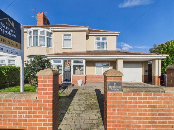 4-bed semi-detached on Holmfield Avenue, South Shields, £320,000