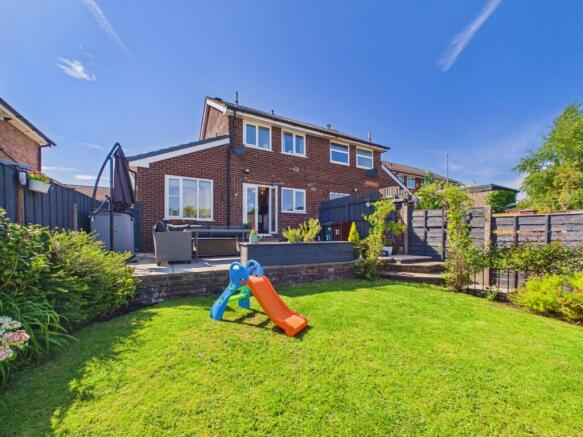 Rear of Property