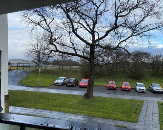 Outlook from balcony