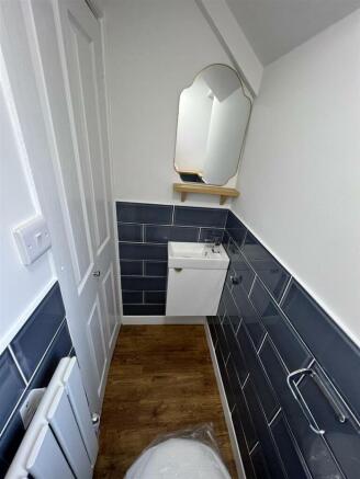 REFITTED DOWNSTAIRS WC