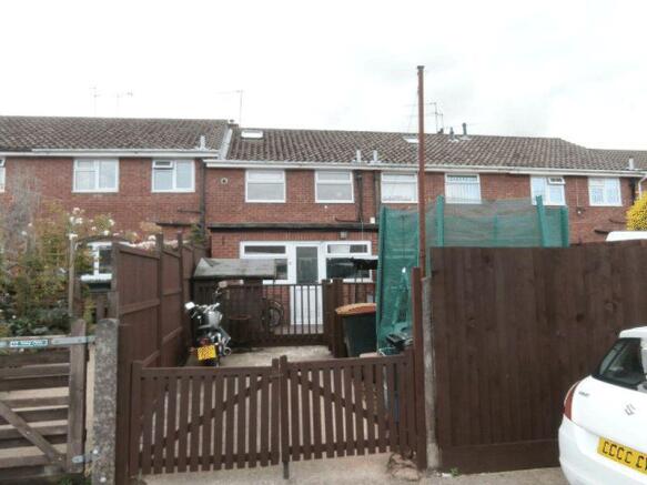 Rear of Property