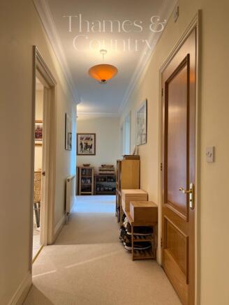 Hallway from second bedroom