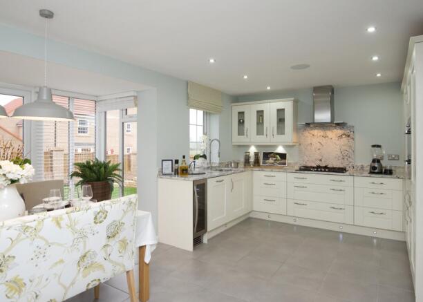 Family dining kitchen